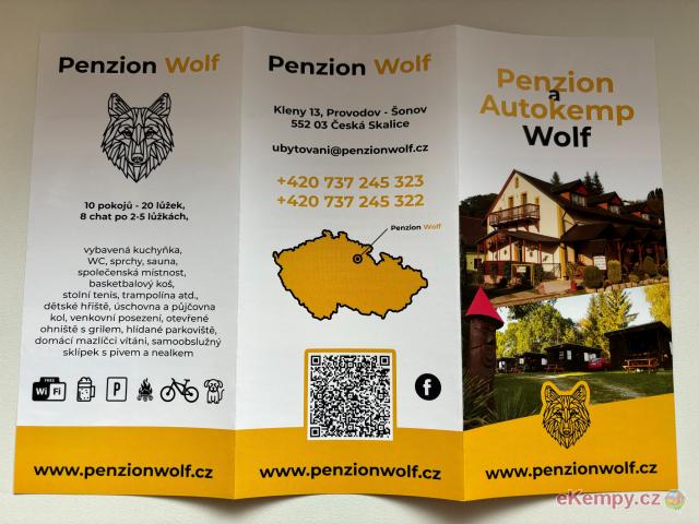 Penzion a autokemp WOLF , Rozkoš - Ratibořice 